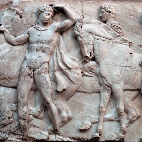 Parthenon Marbles in the British Museum