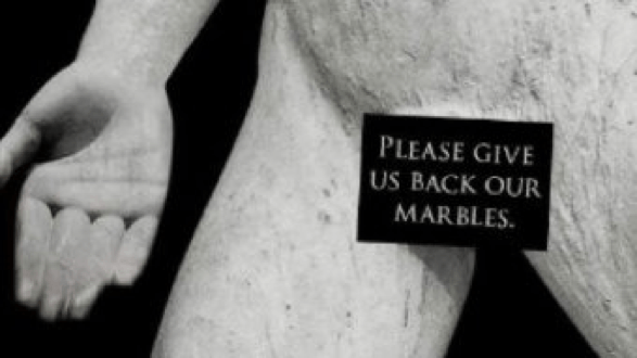 #ReturnTheMarbles campaign for the Parthenon Marbles in the British Museum