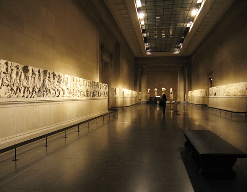 The Parthenon Marbles in the British Museum (Dark)