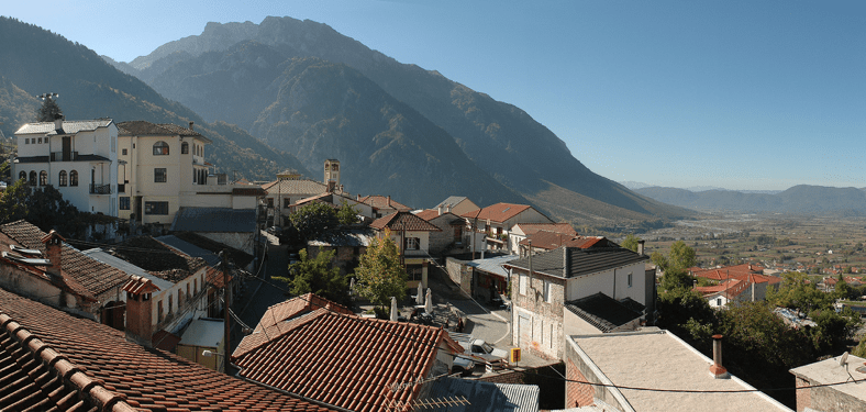 Konitsa village in the Zagorochoria, Epirus