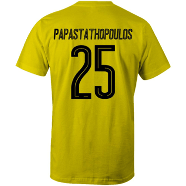 Why are common Greek last names so long? Papastathopoulos jersey example.
